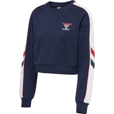 Sweatshirt Crop Frau Hummel IC Durban Bleu XS female Sweatshirt Crop Frau Hummel IC Durban Bleu XS female