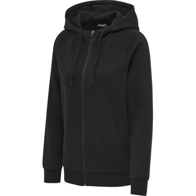 Kapuzenpullover mit Reißverschluss, Damen Hummel Red Classic Noir XL female Kapuzenpullover mit Reißverschluss, Damen Hummel Red Classic Noir XL female