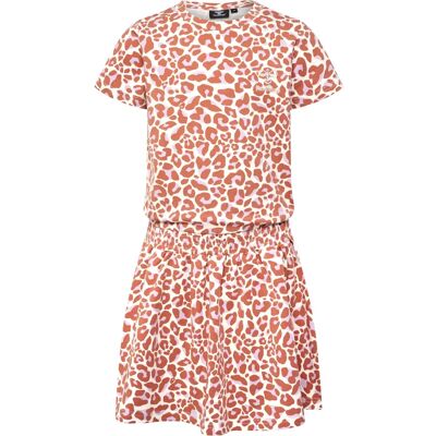 Mädchenkleid Hummel Jumpy AOP Marron 4 ans female Mädchenkleid Hummel Jumpy AOP Marron 4 ans female