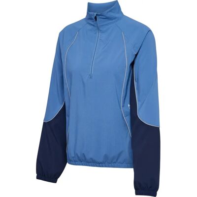 Sweatshirt mit Reißverschluss, Damen Hummel Pulse Bleu L female Sweatshirt mit Reißverschluss, Damen Hummel Pulse Bleu L female
