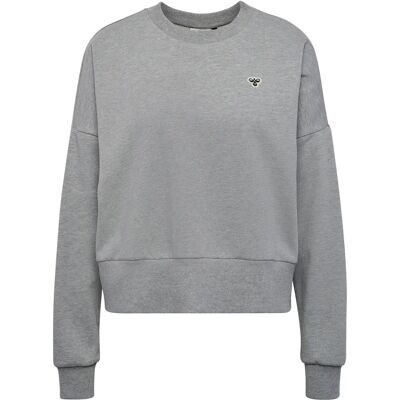 Sweatshirt Damen Hummel Bee Gris M female Sweatshirt Damen Hummel Bee Gris M female