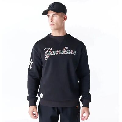 new era Pullover New York Yankees MLB Tartan Infill Noir XL unisex new era Pullover New York Yankees MLB Tartan Infill Noir XL unisex