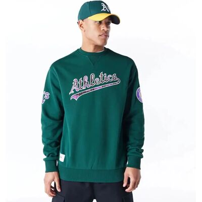 new era Pullover Oakland Athletics MLB Tartan Infill Vert L unisex new era Pullover Oakland Athletics MLB Tartan Infill Vert L unisex