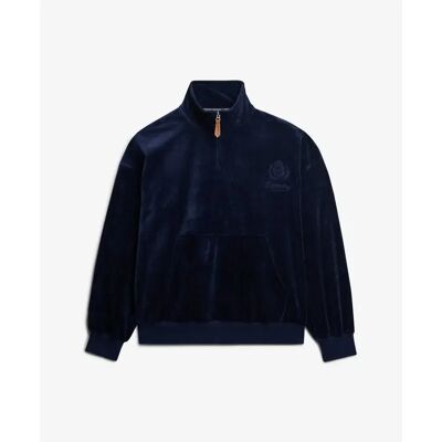 Sweatshirt Damen Superdry Country Club Bleu S female Sweatshirt Damen Superdry Country Club Bleu S female