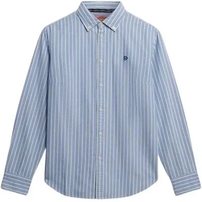Langarmshirt Damen Superdry Oxford Bd Bleu M female Langarmshirt Damen Superdry Oxford Bd Bleu M female