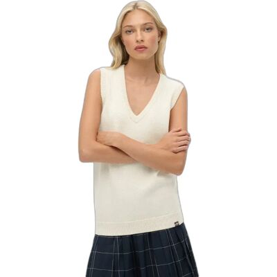 Damen-Top Superdry Athletic Essentials Blanc XS female Damen-Top Superdry Athletic Essentials Blanc XS female