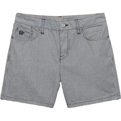Shorts für Damen Superdry Stripe Bleu 28 female Shorts für Damen Superdry Stripe Bleu 28 female