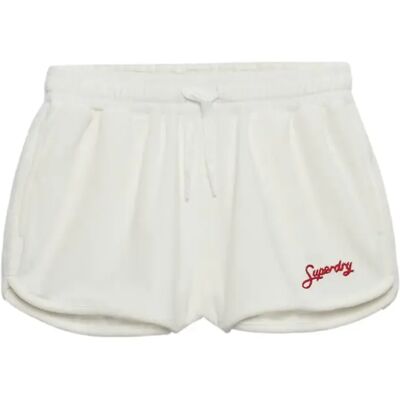 Shorts für Damen Superdry Heritage Beige M female Shorts für Damen Superdry Heritage Beige M female