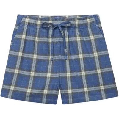 Kariertes Baumwoll-Haarband für Frauen Superdry Bleu 2XS female Kariertes Baumwoll-Haarband für Frauen Superdry Bleu 2XS female