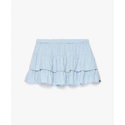 Minirock Damen Superdry Bleu S female Minirock Damen Superdry Bleu S female