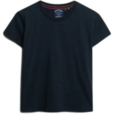 T-Shirt Superdry Essential Logo Bleu M female T-Shirt Superdry Essential Logo Bleu M female