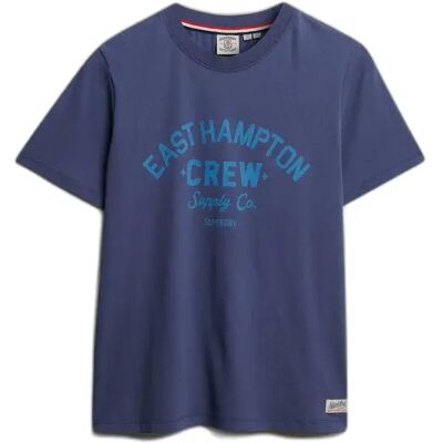 T-Shirt Superdry Beach Club Bleu XS female T-Shirt Superdry Beach Club Bleu XS female