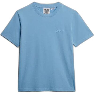 T-Shirt Superdry Essential Logo Emb Bleu M female T-Shirt Superdry Essential Logo Emb Bleu M female