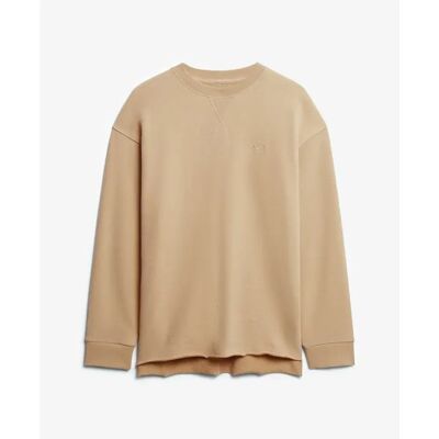 Sweatshirt Damen Superdry Studios Beige XL female Sweatshirt Damen Superdry Studios Beige XL female
