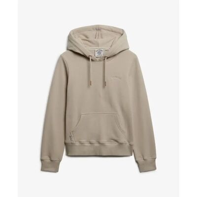 Hoodie Damen Superdry Essential Logo Emb Hb Gris S female Hoodie Damen Superdry Essential Logo Emb Hb Gris S female