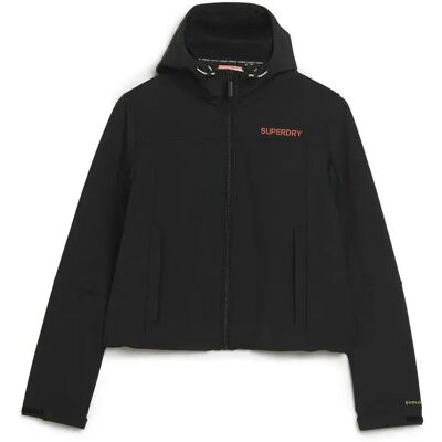 Regenjacke für Damen Superdry Softshell Trekker Noir 2XS female Regenjacke für Damen Superdry Softshell Trekker Noir 2XS female