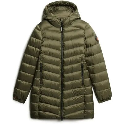 Daunenjacke mit Kapuze, Damen Superdry Fuji Vert L female Daunenjacke mit Kapuze, Damen Superdry Fuji Vert L female