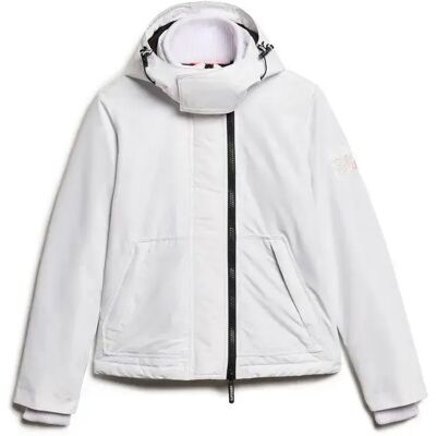 Regenjacke mit Kapuze für Damen Superdry Mountain Blanc S female Regenjacke mit Kapuze für Damen Superdry Mountain Blanc S female