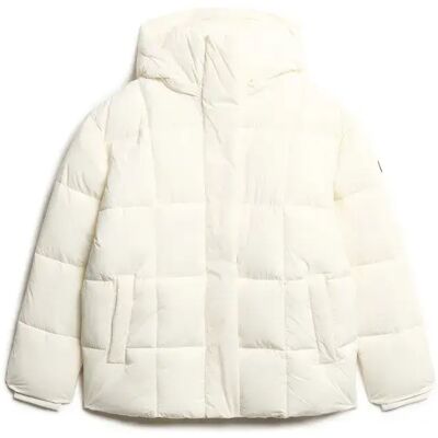 Damen-Daunenjacke Superdry Montpellier Blanc L female Damen-Daunenjacke Superdry Montpellier Blanc L female