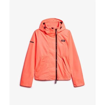 Regenjacke mit Kapuze für Damen Superdry Mountain Orange S female Regenjacke mit Kapuze für Damen Superdry Mountain Orange S female