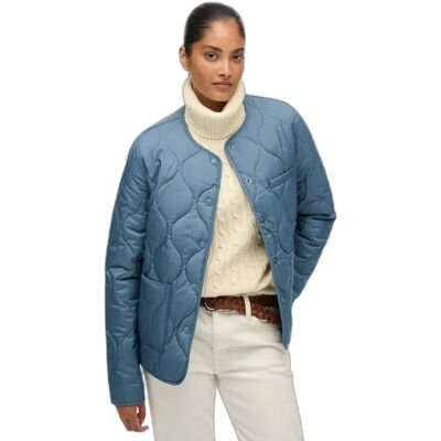 Damen-Daunenjacke Superdry Lite Bleu M female Damen-Daunenjacke Superdry Lite Bleu M female