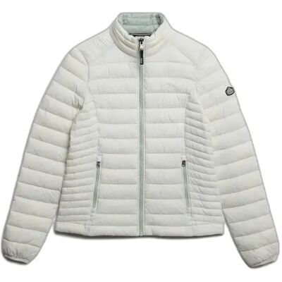 Damen-Daunenjacke Superdry Fuji Lite Blanc L female Damen-Daunenjacke Superdry Fuji Lite Blanc L female
