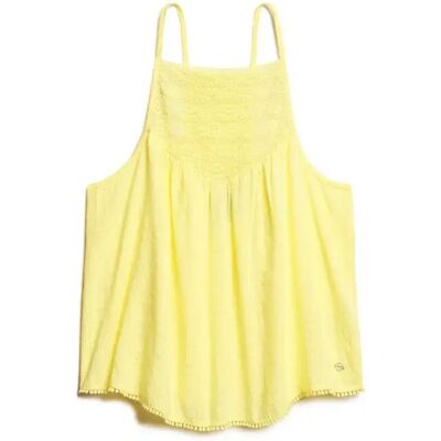 Spitzentop, Damen Superdry Beach Jaune L female Spitzentop, Damen Superdry Beach Jaune L female