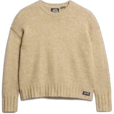 Pullover Damen Superdry Essential Marron M female Pullover Damen Superdry Essential Marron M female