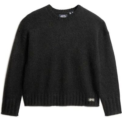 Pullover Damen Superdry Essential Bleu M female Pullover Damen Superdry Essential Bleu M female