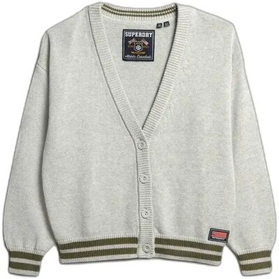 Strickjacke, Damen Superdry Gris M female Strickjacke, Damen Superdry Gris M female