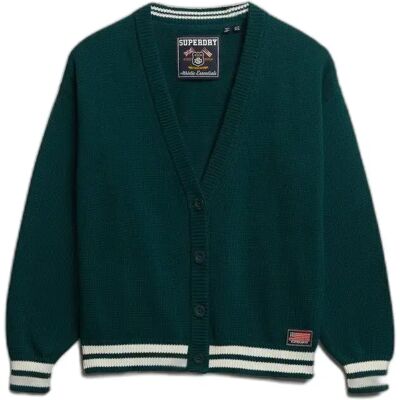 Strickjacke, Damen Superdry Vert L female Strickjacke, Damen Superdry Vert L female