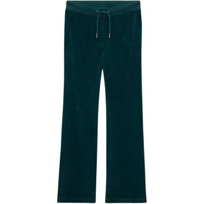 Weite Damenvelour-Jogginghose Superdry Vert XS female Weite Damenvelour-Jogginghose Superdry Vert XS female
