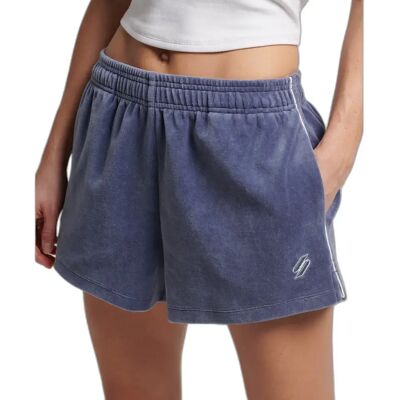 Shorts für Damen Superdry Bleu M female Shorts für Damen Superdry Bleu M female