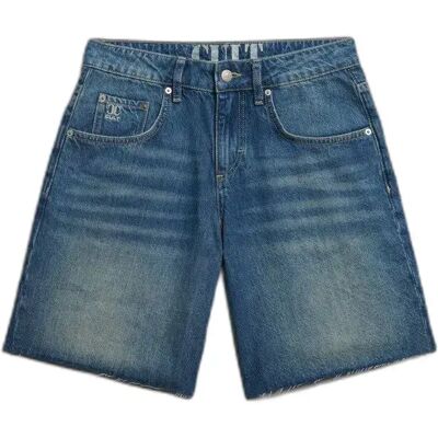 Baggy Shorts für Damen Superdry Rise Mid Bleu 26 female Baggy Shorts für Damen Superdry Rise Mid Bleu 26 female