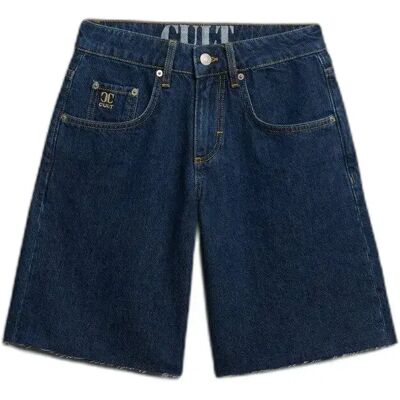 Baggy Shorts für Damen Superdry Rise Mid Bleu 24 female Baggy Shorts für Damen Superdry Rise Mid Bleu 24 female