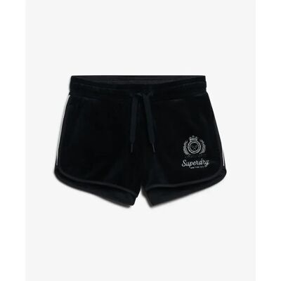 Samtshorts für Damen Superdry Country Club Bleu 2XS female Samtshorts für Damen Superdry Country Club Bleu 2XS female