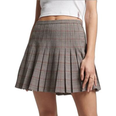 Miniplissee-Rock Frau Superdry Vintage Rose 36 female Miniplissee-Rock Frau Superdry Vintage Rose 36 female