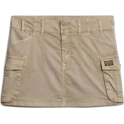 Cargo-Minirock Damen Superdry Gris M female Cargo-Minirock Damen Superdry Gris M female