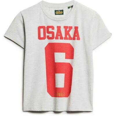 T-Shirt Superdry Osaka Weiß S female T-Shirt Superdry Osaka Weiß S female