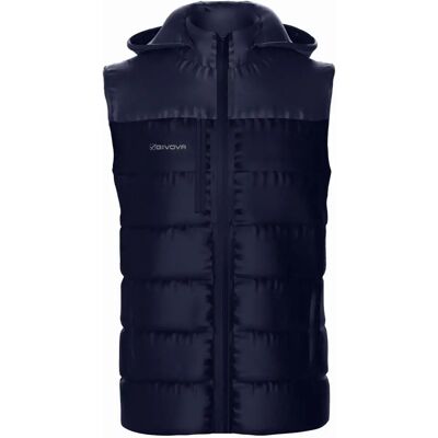 Ärmellose Daunenjacke Kind Givova Prime Bleu XS unisex Ärmellose Daunenjacke Kind Givova Prime Bleu XS unisex