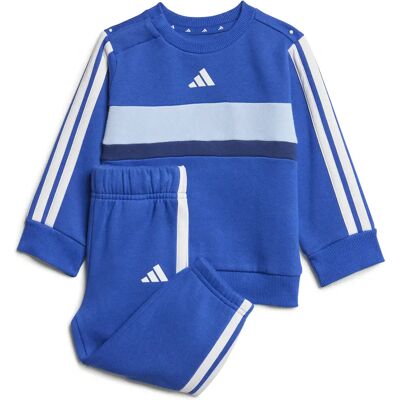 Baby-Fleece-Jogginganzug mit Rundhalsausschnitt adidas 3-Stripe Tiro Seasonal Essentials Bleu 0/3 mois unisex Baby-Fleece-Jogginganzug mit Rundhalsausschnitt adidas 3-Stripe Tiro Seasonal Essentials Bleu 0/3 mois unisex