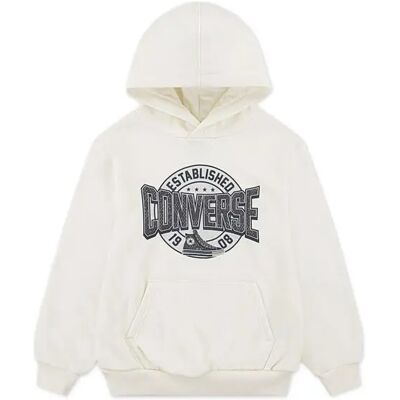 Hoodie Kinder Converse Heritage Blanc 8/10 ans male Hoodie Kinder Converse Heritage Blanc 8/10 ans male