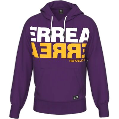 Kinder-Kapuzenpullover Errea Graphic 42 Violet 9/10 ans male Kinder-Kapuzenpullover Errea Graphic 42 Violet 9/10 ans male