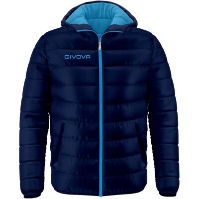 Kinder-Daunenjacke Givova Olanda Bleu 2XS unisex Kinder-Daunenjacke Givova Olanda Bleu 2XS unisex