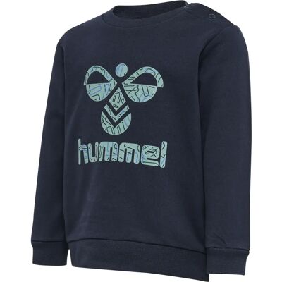 Sweatshirt Baby Mädchen Hummel Lime Bleu 6/9 mois female Sweatshirt Baby Mädchen Hummel Lime Bleu 6/9 mois female