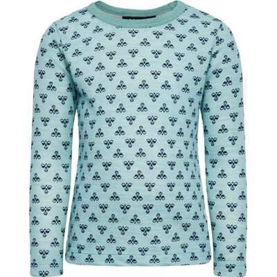 Langarmshirt für Baby Jungen Hummel Vilmp Bleu 3 ans male Langarmshirt für Baby Jungen Hummel Vilmp Bleu 3 ans male