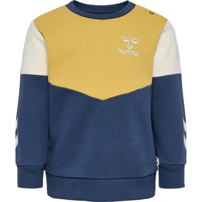 Jungen Sweatshirt Hummel Happy Now Bleu 6/9 mois male Jungen Sweatshirt Hummel Happy Now Bleu 6/9 mois male