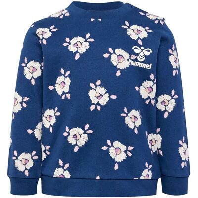 Sweatshirt Baby Mädchen Hummel Bloom Bleu 0/1 mois female Sweatshirt Baby Mädchen Hummel Bloom Bleu 0/1 mois female