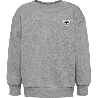 Baby-Sweatshirt Hummel Mini Bee Loose Gris 9/12 mois unisex Baby-Sweatshirt Hummel Mini Bee Loose Gris 9/12 mois unisex