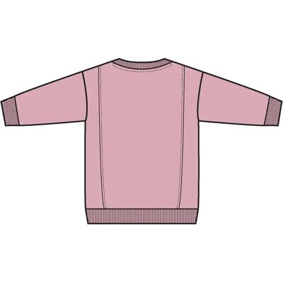 Baby-Sweatshirt Hummel Mini Pintuck Rose 6/9 mois unisex Baby-Sweatshirt Hummel Mini Pintuck Rose 6/9 mois unisex
